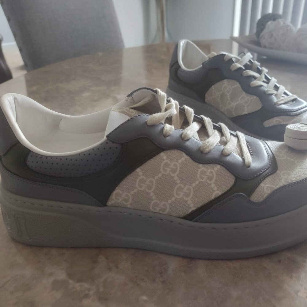 Gucci GG Sneaker 'White Beige' - Picture 3 of 4